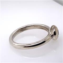 James Avery Synthetic Sapphire Sterling Silver Rememberance Ring